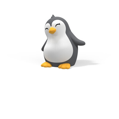 Акумулаторна нощна лампа Dhink® - Penguin