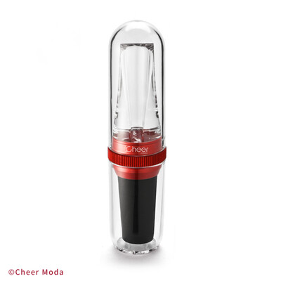 Аератор и наливник Cheer Moda Vitality Submarine, червен