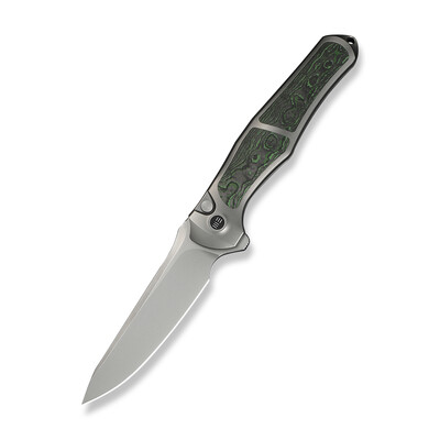 Джобен нож WEKNIFE 702XI Gray Titanium / Jungle Wear Fat Carbon Fiber Inlay