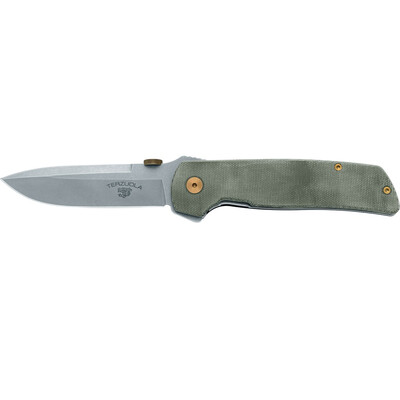 Джобен нож Fox Knives Original Gangster, OD green Micarta