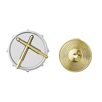 Значка Metalmorphose Fashion Drumkit & Cymbal