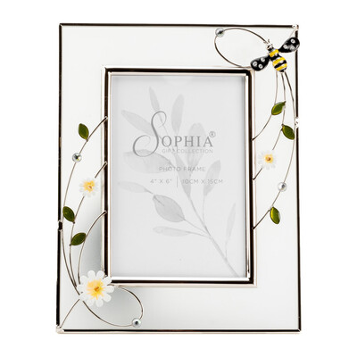 Фоторамка Sophia Classic Glass & Wire Bumble Bee 10 x 15 см