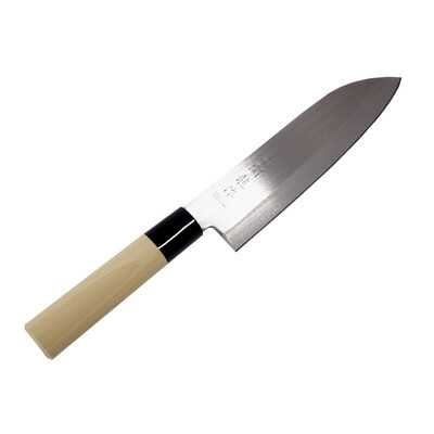 Кухненски нож Sekiryu Santoku, 165 мм, топола