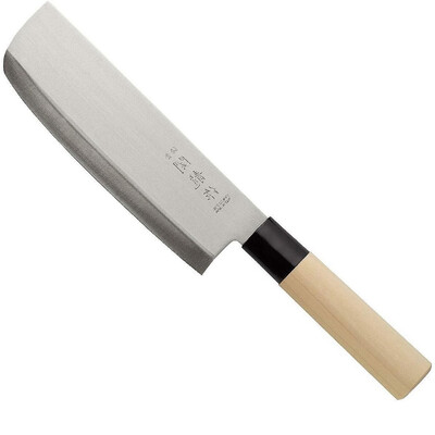 Кухненски нож Sekiryu Nakiri, 165 мм, топола
