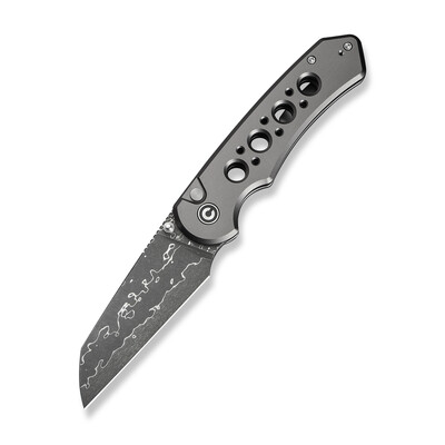 Джобен нож CIVIVI Pragma Prime Gray Aluminum / Damascus