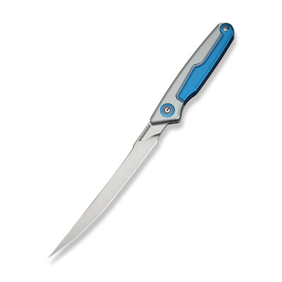 Джобен нож CIVIVI Shawka Silver/Blue Aluminum