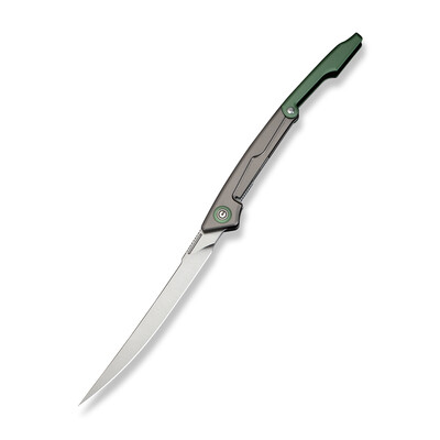Джобен нож CIVIVI Shawka Gray/Green Aluminum