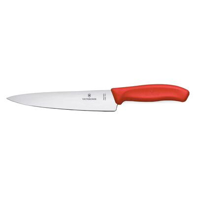 Кухненски нож Victorinox Swiss Classic Chef’s Knife 190 мм, червен