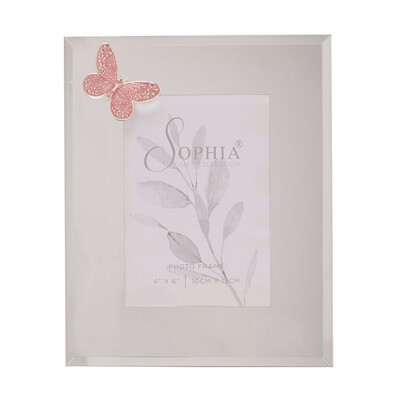 Фоторамка Sophia Pink Butterfly 10 x 15 см