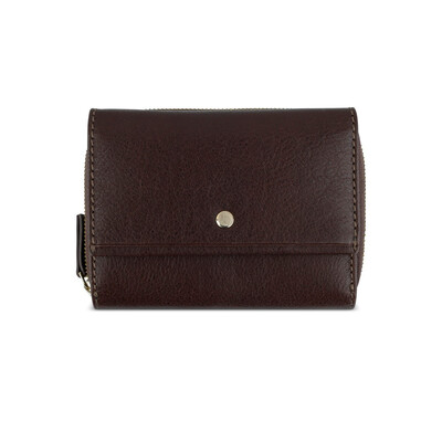 Дамски кожен портфейл Bugatti Neaples, кафяв