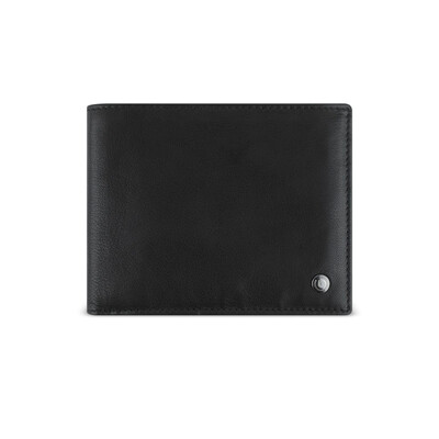 Кожен портфейл Bugatti Black Magic, хоризонтален, черен