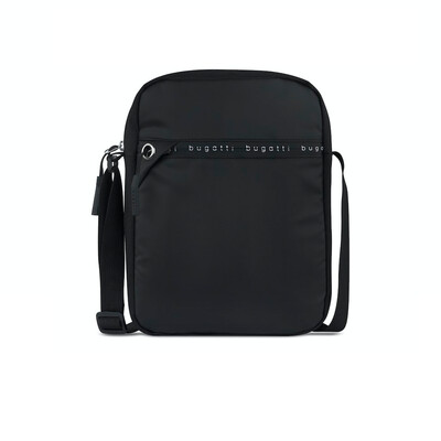 Чанта за рамо Bugatti Blanc DeLight M, черна