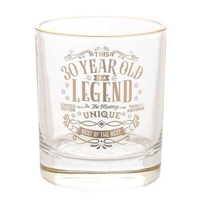 Юбилейна чаша за уиски Harvey Makin Legend - 30 годишнина