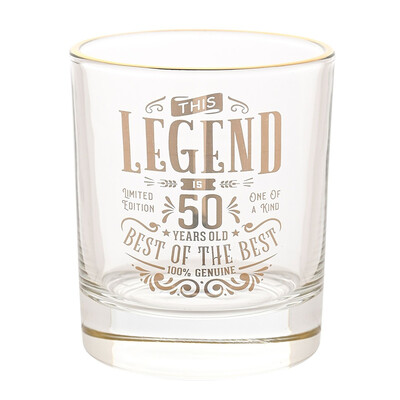 Юбилейна чаша за уиски Harvey Makin Legend - 50 годишнина