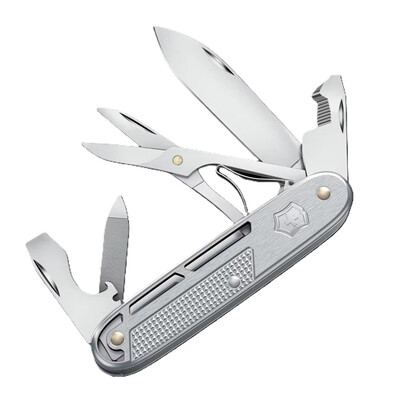 Швейцарски джобен нож Victorinox Synergy Alox, сребрист