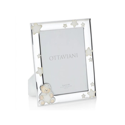 Фоторамка сребро Ottaviani miro-silver "Teddy bear" 13x18 см