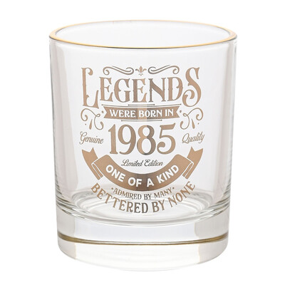 Юбилейна чаша за уиски Harvey Makin Legend - 1985