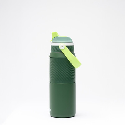 Бутилка за вода двустенна, 750 мл, Kambukka Dupla Insulated, без ВРА, Pine Forest