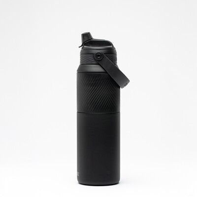 Бутилка за вода двустенна, 1000 мл, Kambukka Dupla Insulated, без ВРА, Black Raven
