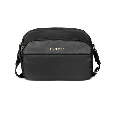 Чанта Bugatti Mare 2.0 Shoulder bag, полиестер, черна