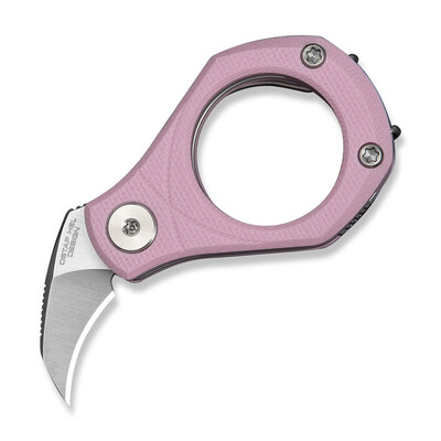 Джобен нож CIVIVI Pyrus Powder Pink G10 Handle