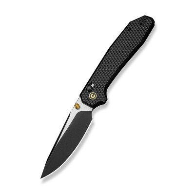 Джобен нож CIVIVI ELITE Tessera Diamond Patterned Black Aluminum Handle