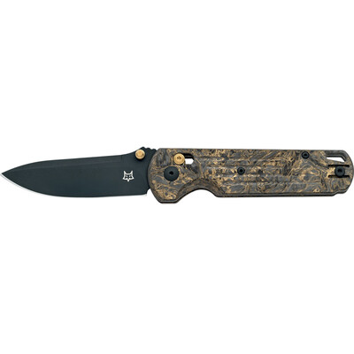Джобен нож Fox Knives Gabi Dark Matter Gold