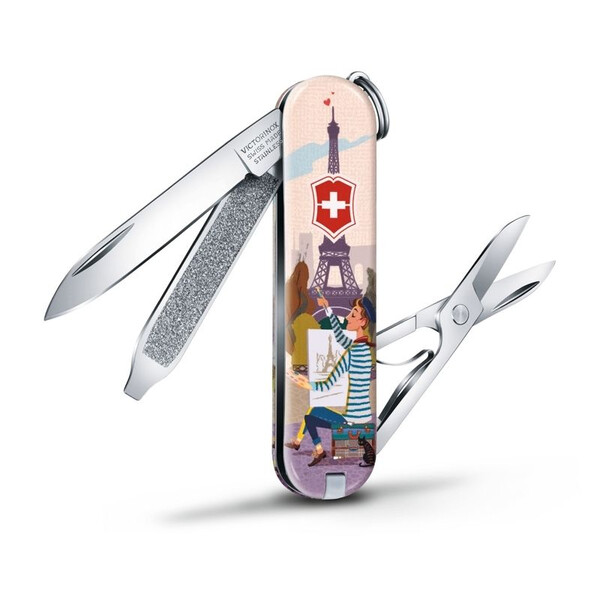 Швейцарски джобен нож Victorinox Classic  “The City of Love“ LE2018 0.6223.L1810