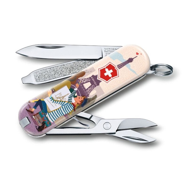 Швейцарски джобен нож Victorinox Classic  “The City of Love“ LE2018 0.6223.L1810