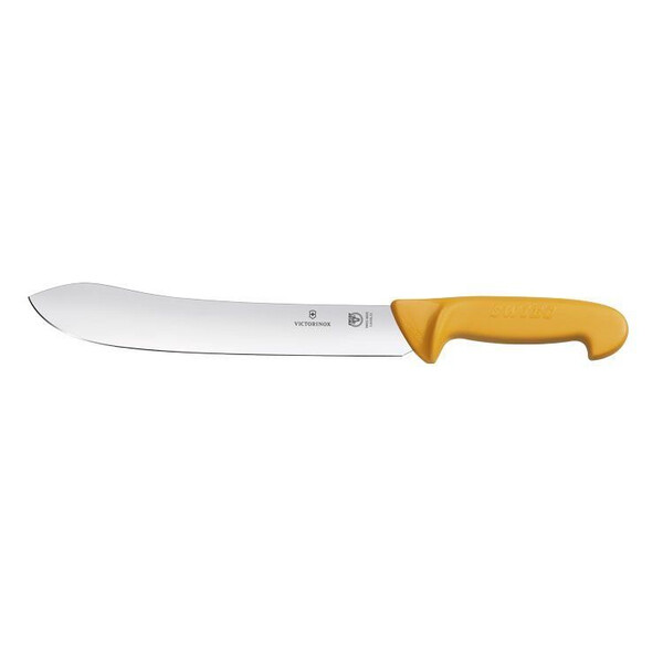 Професионален  нож Swibo®, касапски, извито, твърдо острие, 22 см 5.8436.22