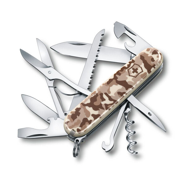 Швейцарски джобен нож Victorinox Huntsman Desert Camouflage 1.3713.941