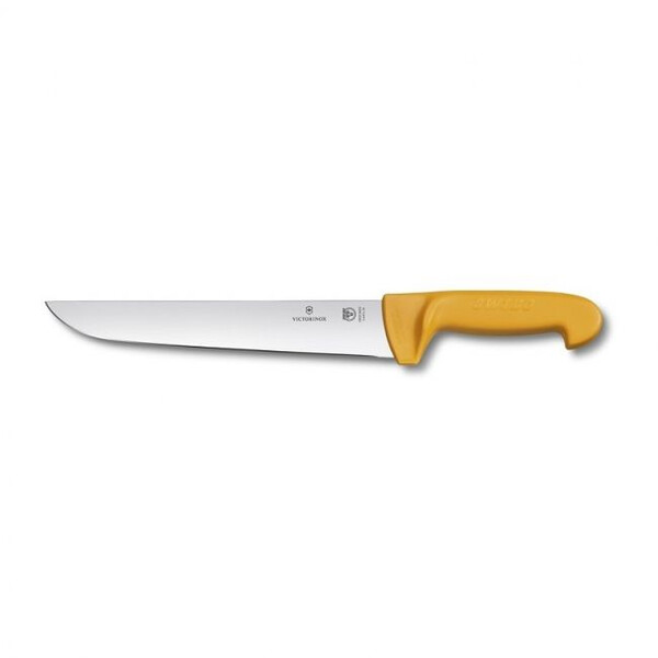 Професионален нож Swibo®, касапски, прав, твърдо острие, 21 см 5.8431.21