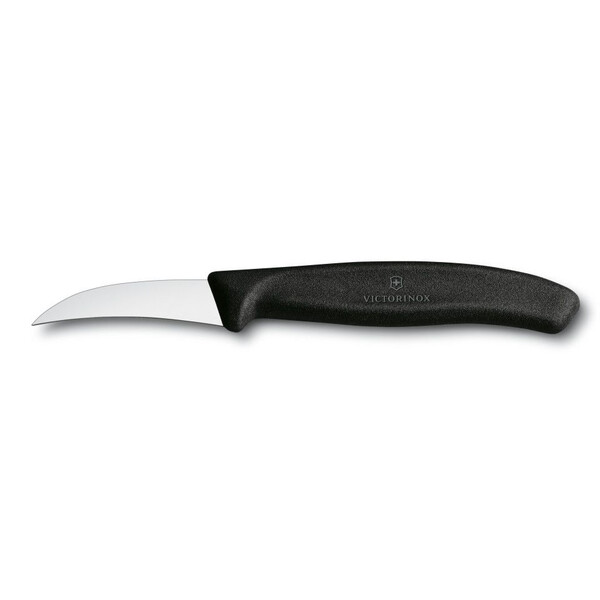 Кухненски нож Victorinox Swiss Classic за оформяне, извито острие 60 мм, черен 6.7503