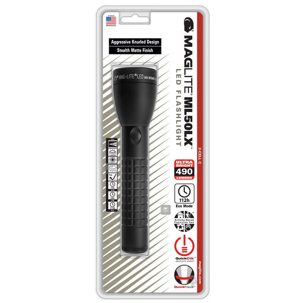 Фенер MAG-LITE® ML50LX 2-Cell C LED черен, блистер ML50LX-S2CC6
