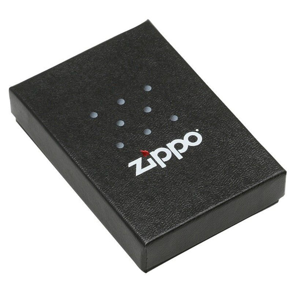 Запалка Zippo, Classic Black Matte Logo 218ZL