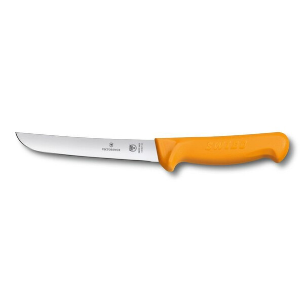 Професионален нож Swibo® за обезкостяване, прав, широк, твърдо острие, 16 см 5.8407.16