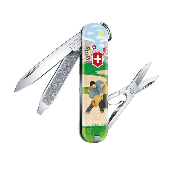 Швейцарски джобен нож Victorinox Classic LE 2020 Swiss Wrestling 0.6223.L2009