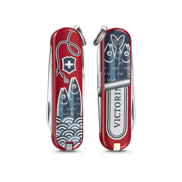 Швейцарски джобен нож Victorinox Classic LE 2019 Sardine Can 0.6223.L1901