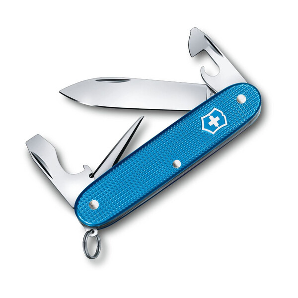 Швейцарски джобен нож Victorinox Pioneer Alox LE2020, Aqua Blue 0.8201.L20