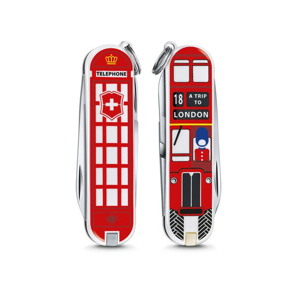 Швейцарски джобен нож Victorinox Classic LE 2018 A Trip to London 0.6223.L1808