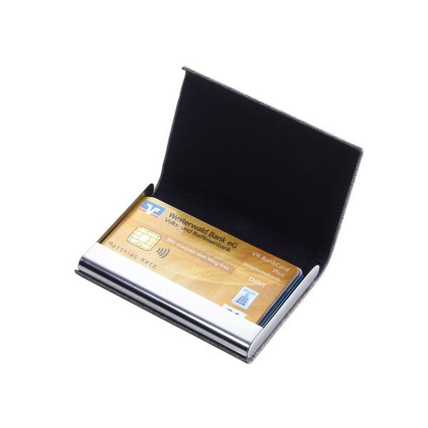 Калъф за карти RFID защита Troika-MARBLE SAFE CCC07/GY