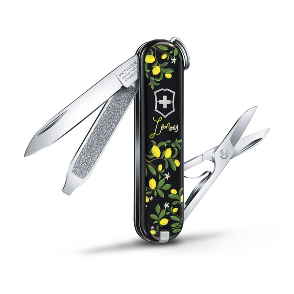 Швейцарски джобен нож Victorinox Classic LE 2019 When Life Gives You Lemons 0.6223.L1905