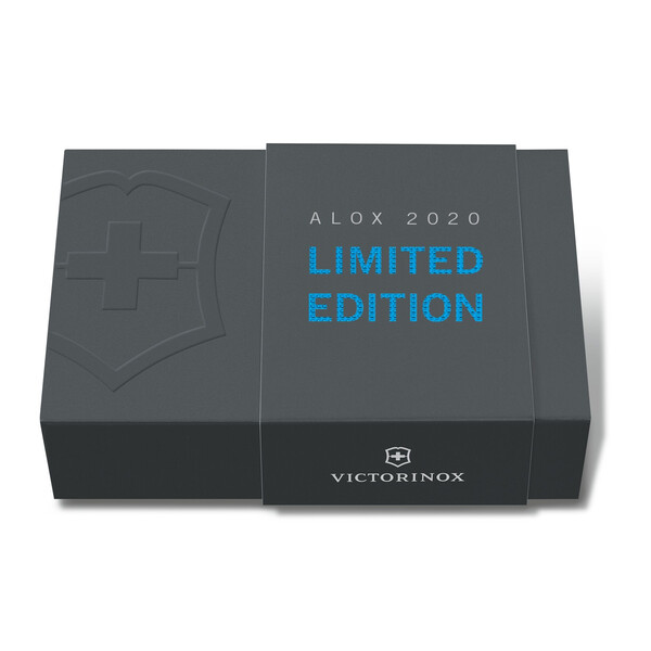 Швейцарски джобен нож Victorinox Classic Alox LE2020 Aqua Blue 0.6221.L20