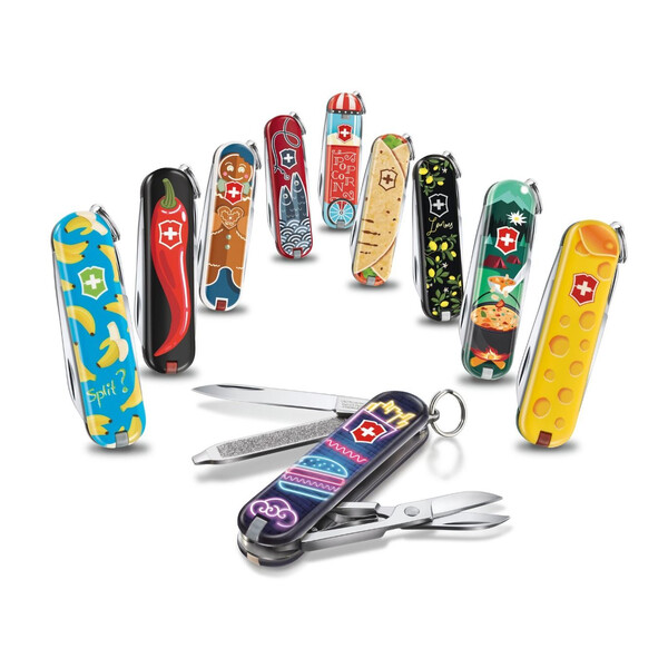 Швейцарски джобен нож Victorinox Classic LE 2019 “Let it Pop“ 0.6223.L1910