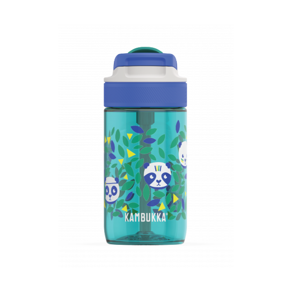 Детска бутилка за вода от тритан, 400 мл, Kambukka Lagoon, без ВРА, панда 11-04027