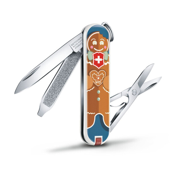 Швейцарски джобен нож Victorinox Classic  “Gingerbread Love" LE2019 0.6223.L1909