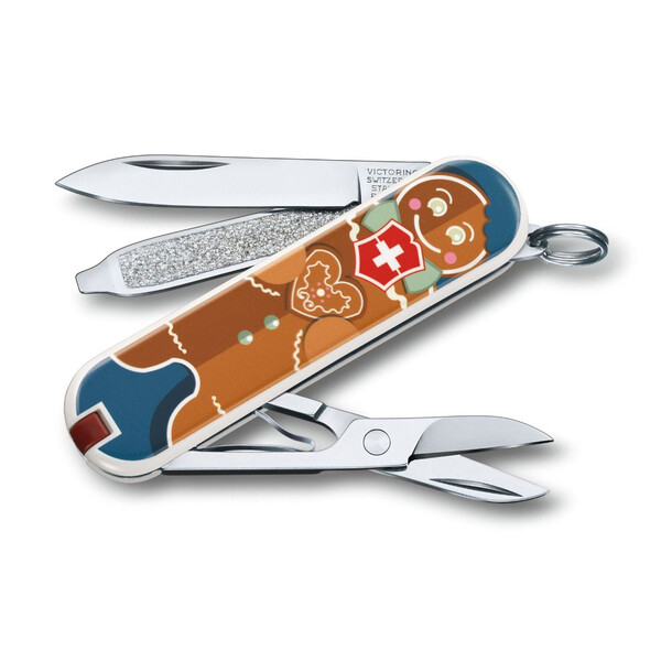 Швейцарски джобен нож Victorinox Classic  “Gingerbread Love" LE2019 0.6223.L1909