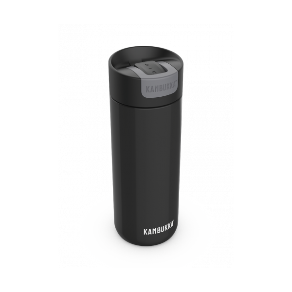 Термочаша ​от неръждаема стомана Kambukka Olympus с термокапак Snapclean®, 500 мл, Darkness 11-02009