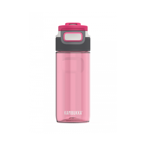 Бутилка за вода от тритан Kambukka Elton, без ВРА, с капак 3 в 1 Snapclean®, 500 мл, розова перла 11-03004
