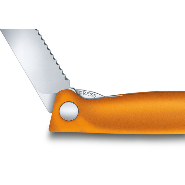 Кухненски сгъваем нож Victorinox Swiss Classic, 11 см, оранжев 6.7836.F9B